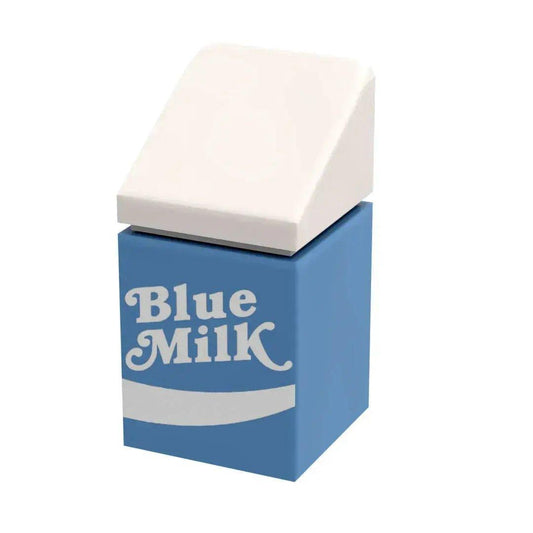  LEGO Blue Milk Carton Premium Print On Brick -  ToylandEU™