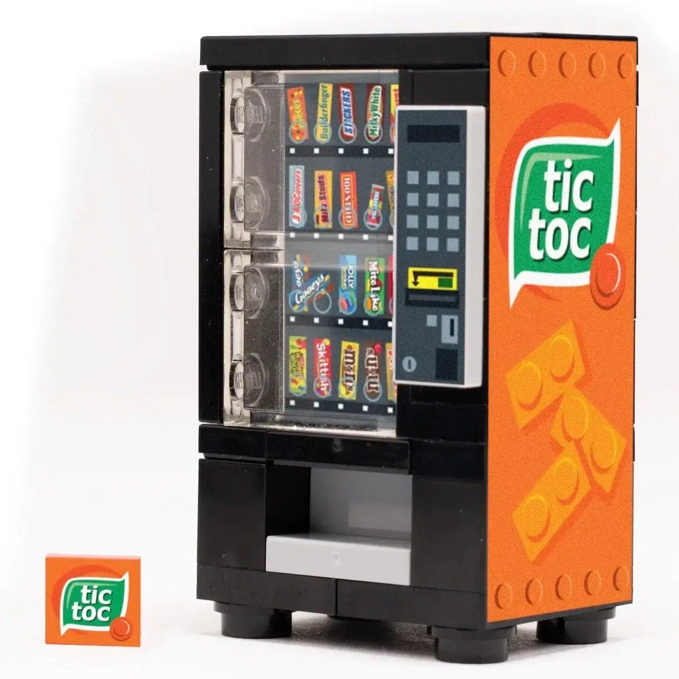  LEGO Candy Vending Machine Custom Tic Toc Tile -  ToylandEU™