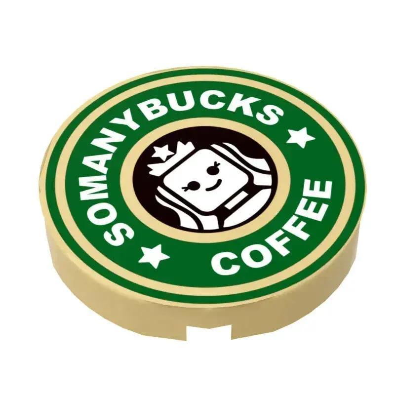  LEGO Coffee Sign 2x2 Tile Officially Printed for MOCs -  ToylandEU™