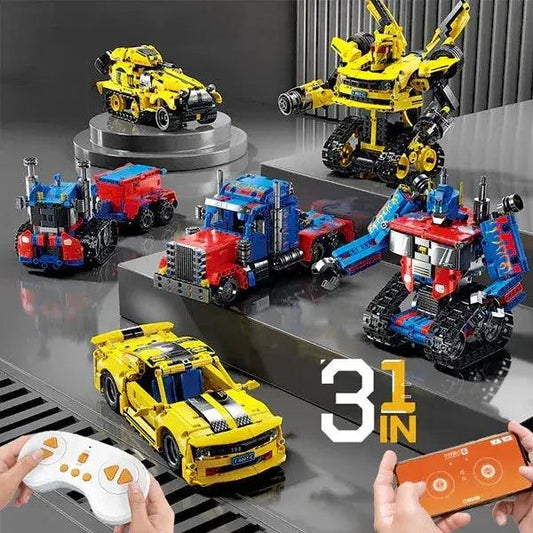  LEGO Compatible 3 In 1 Transforming Robot Blocks -  ToylandEU™