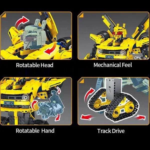  LEGO Compatible 3 In 1 Transforming Robot Blocks -  ToylandEU™