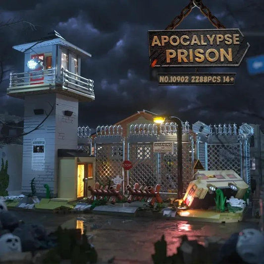  LEGO Compatible Apocalypse Prison Building Blocks Kit -  ToylandEU™