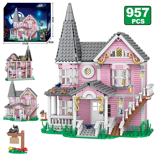 LEGO Compatible Building Blocks | 958 Pieces | City Street View | Ages 14 Up