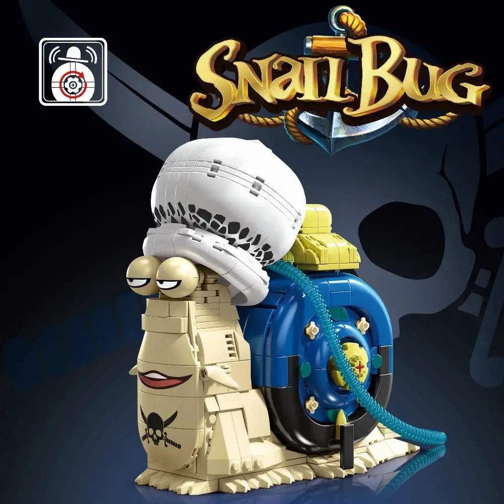 2025 Creative Animal Snail Bug Model Building Blocks Bricks Toys MOC Assembly For Kids Adult Birthday Halloween Christmas Gifts - ToylandEU