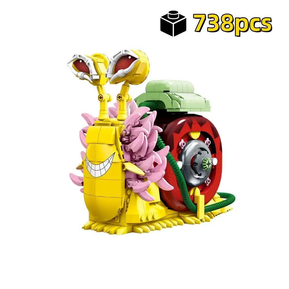 2025 Creative Animal Snail Bug Model Building Blocks Bricks Toys MOC Assembly For Kids Adult Birthday Halloween Christmas Gifts - ToylandEU