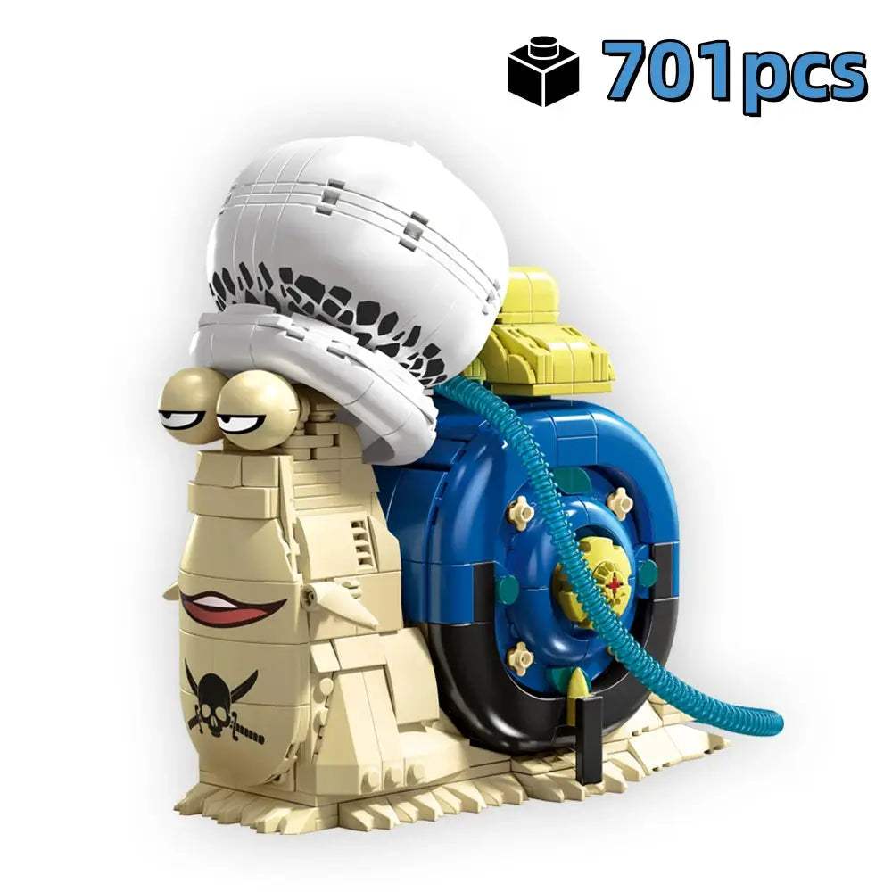 2025 Creative Animal Snail Bug Model Building Blocks Bricks Toys MOC Assembly For Kids Adult Birthday Halloween Christmas Gifts - ToylandEU