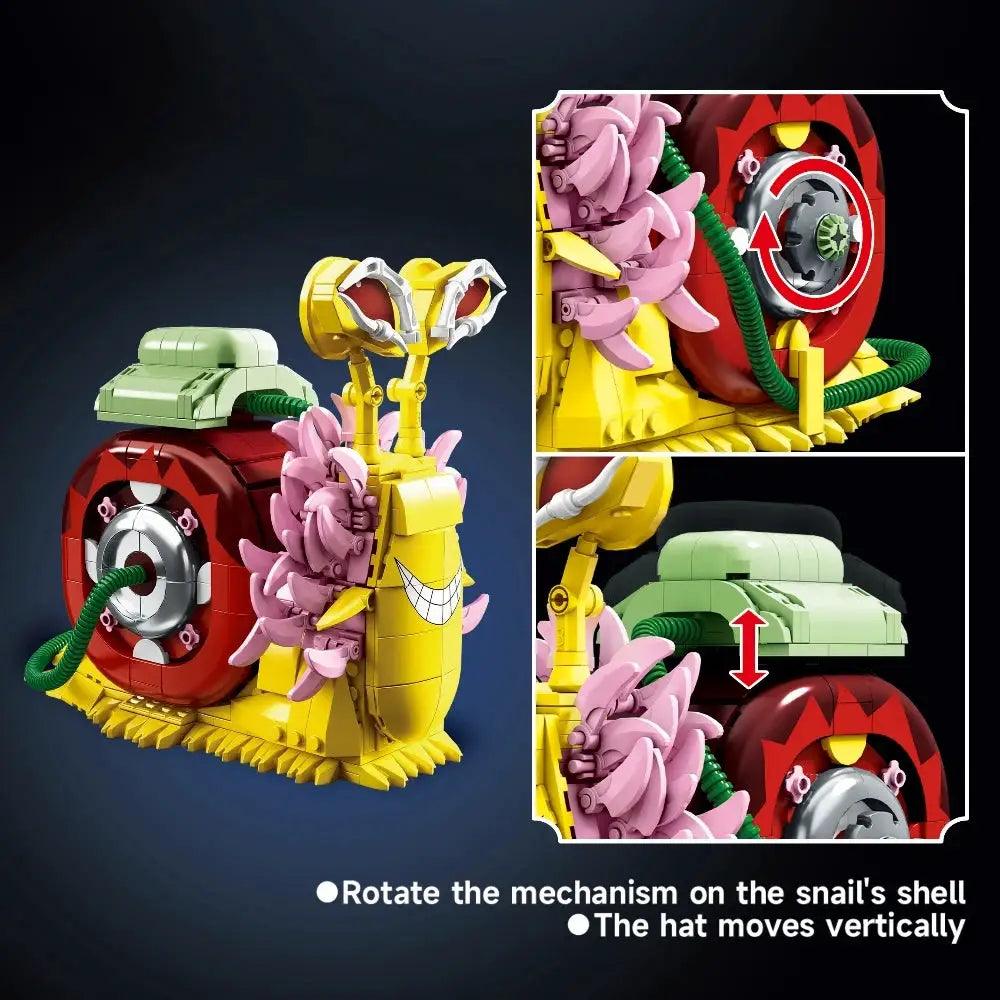  LEGO Compatible Blocks Snail Model All Ages Gift -  ToylandEU™