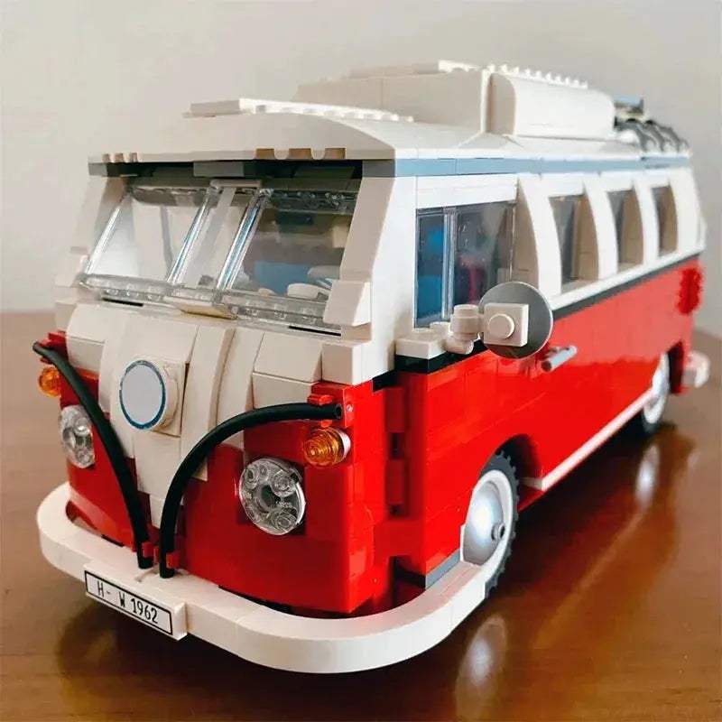 LEGO Compatible Building Blocks Camper Van Model 1332 Piece Educational - ToylandEU