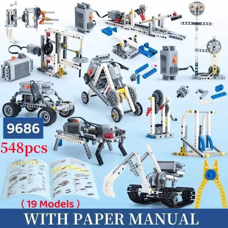  LEGO Compatible Building Blocks Transmission Educational Set -  ToylandEU™