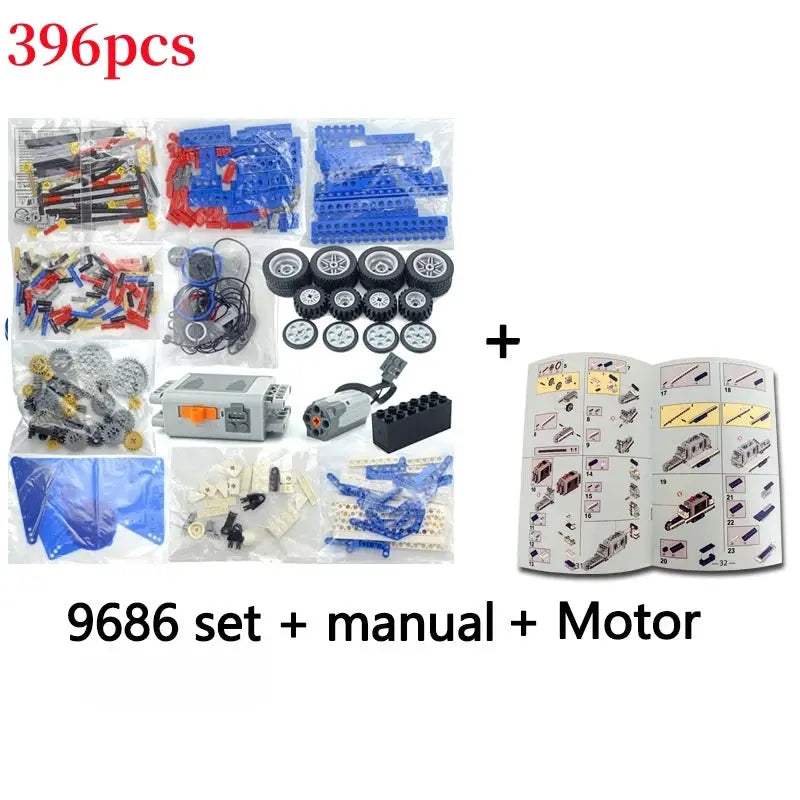  LEGO Compatible Building Blocks Transmission Educational Set -  ToylandEU™