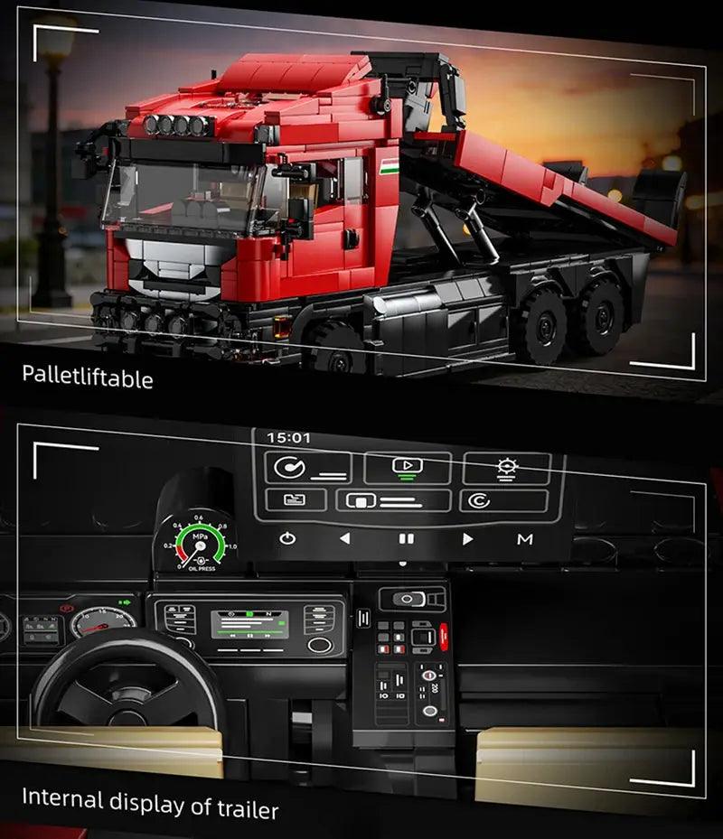  LEGO Compatible Building Blocks Truck Set 1728 Pieces -  ToylandEU™