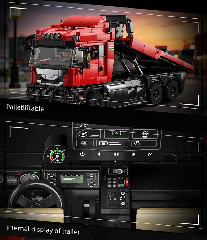  LEGO Compatible Building Blocks Truck Set 1728 Pieces -  ToylandEU™