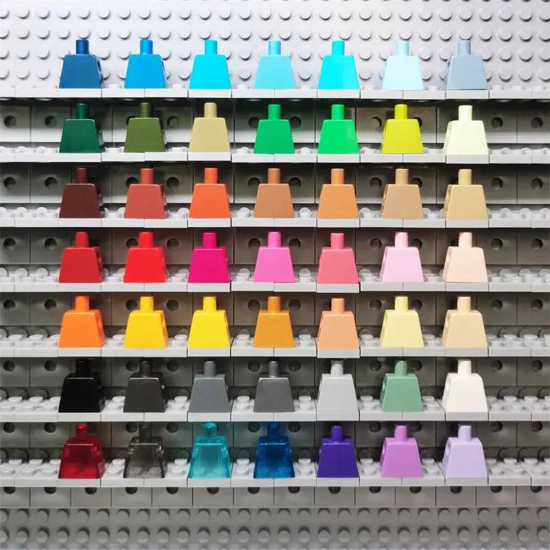  LEGO Compatible DIY 100 Piece Building Block Torso Parts Set -  ToylandEU™