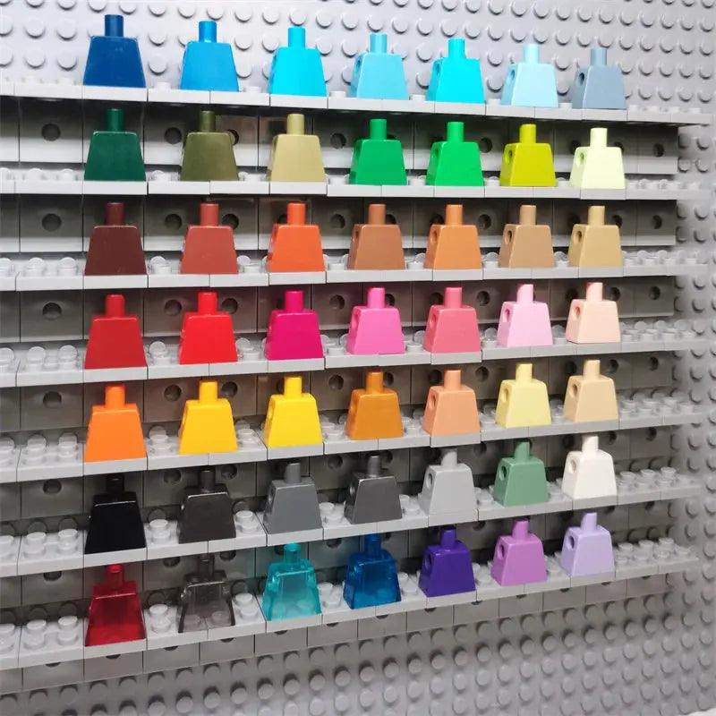  LEGO Compatible DIY 100 Piece Building Block Torso Parts Set -  ToylandEU™