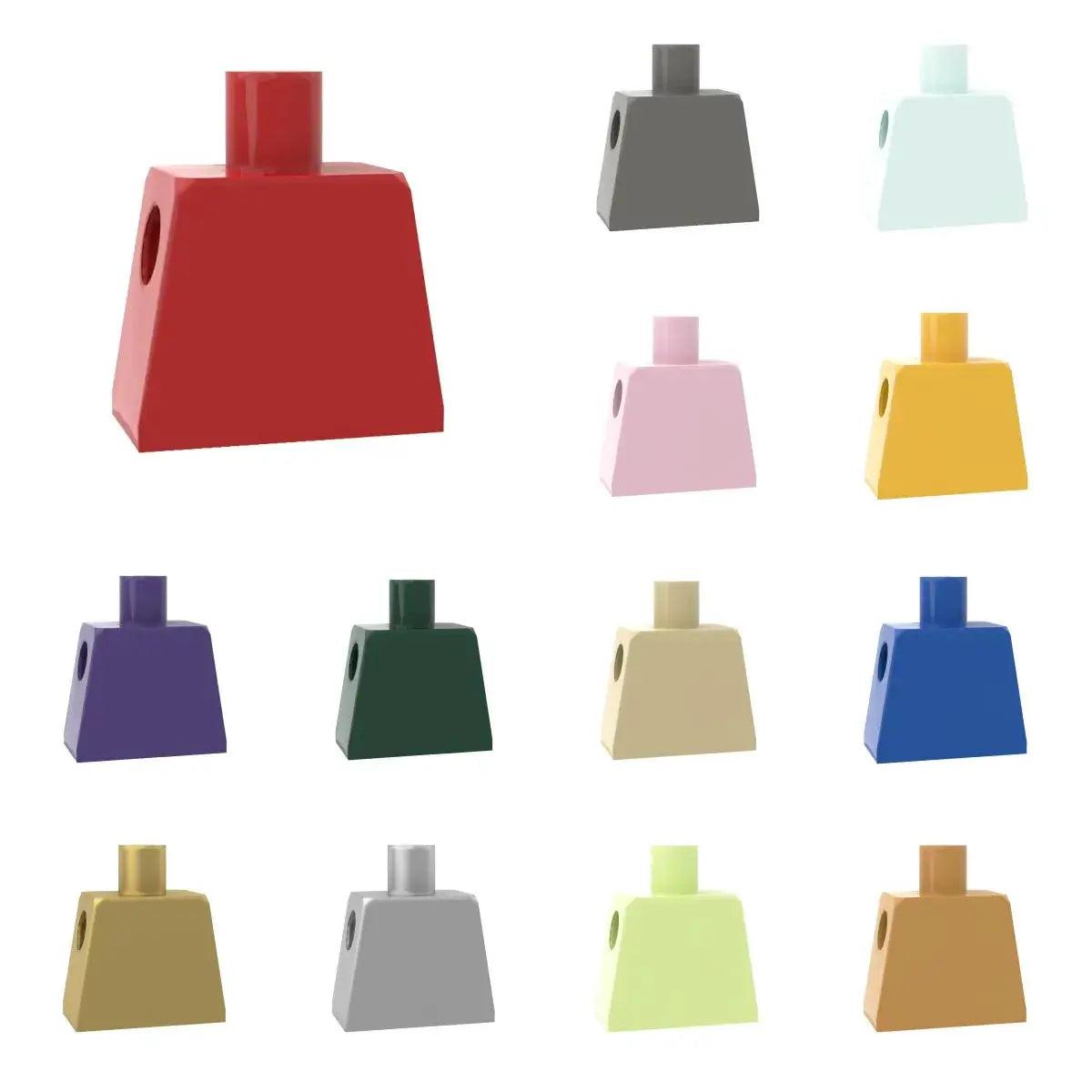  LEGO Compatible DIY 100 Piece Building Block Torso Parts Set -  ToylandEU™