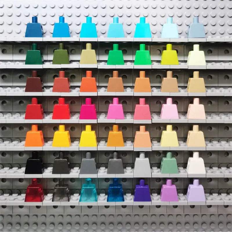  LEGO Compatible DIY 100 Piece Building Block Torso Parts Set -  ToylandEU™
