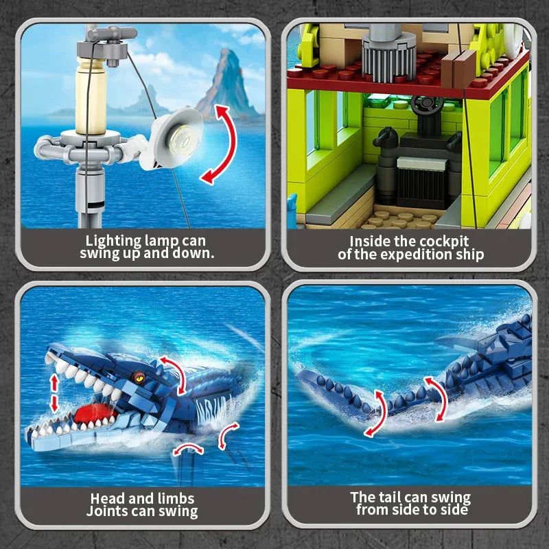 LEGO Compatible Dinosaur Building Blocks Set For Kids - ToylandEU