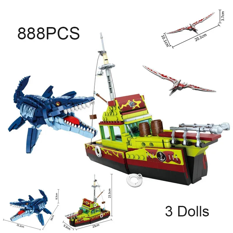 LEGO Compatible Dinosaur Building Blocks Set For Kids - ToylandEU