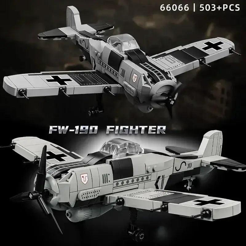  LEGO Compatible Fw 190 Aircraft Blocks Kit For Boys Fun -  ToylandEU™