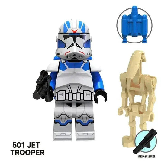  LEGO Compatible Jet Trooper Building Block Figure ABS -  ToylandEU™