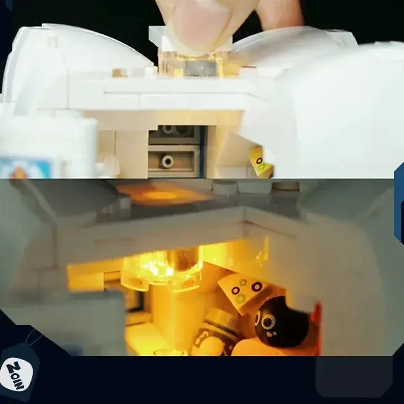 LEGO Compatible Mechanical Tooth Model LED Educational Blocks - ToylandEU