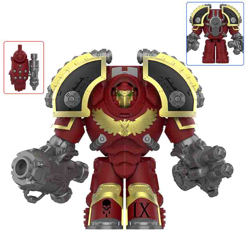 LEGO Compatible Minifigure | Blood Angels Saturnine | Toylandeu™