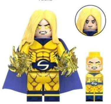  LEGO Compatible Minifigure Golden Superhero Durable ABS -  ToylandEU™