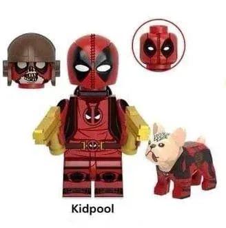  LEGO Compatible Minifigure Red Mercenary Custom Durable -  ToylandEU™