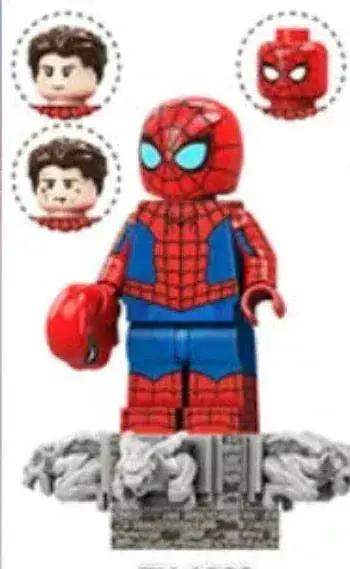  LEGO Compatible Minifigure Web Hero Durable ABS Plastic -  ToylandEU™