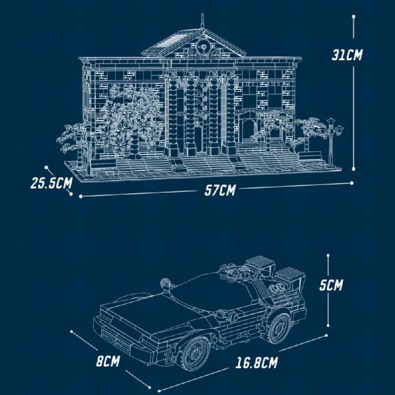  LEGO Compatible Modular Building Blocks Architecture -  ToylandEU™