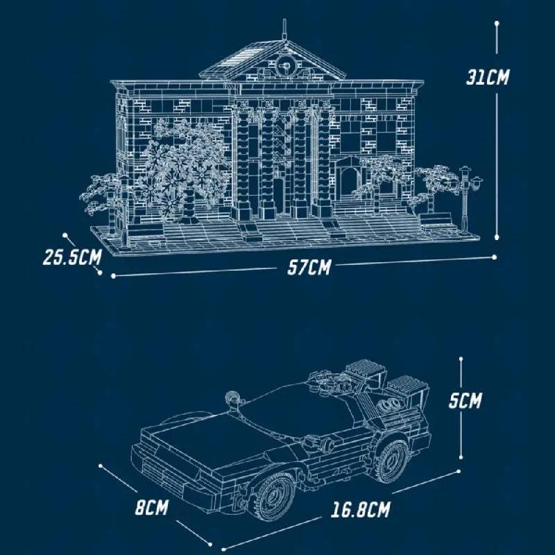  LEGO Compatible Modular Building Blocks Architecture -  ToylandEU™
