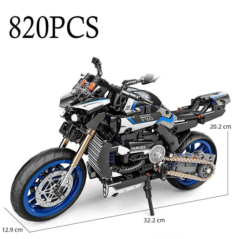  LEGO Compatible Motorcycle Building Blocks CE Certified -  ToylandEU™