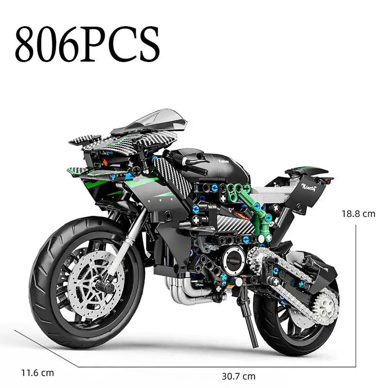  LEGO Compatible Motorcycle Building Blocks CE Certified -  ToylandEU™