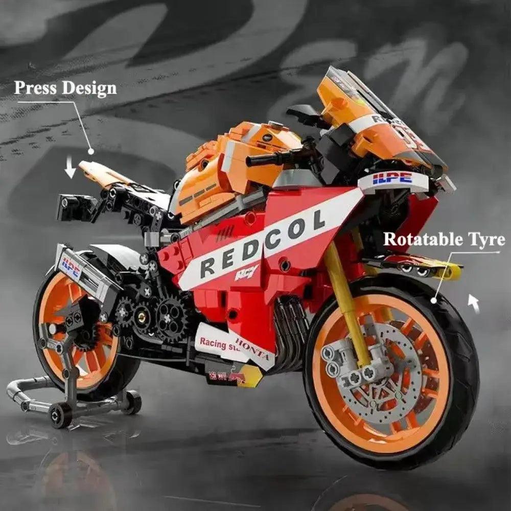  LEGO Compatible Motorcycle Building Blocks Kit For Fans -  ToylandEU™