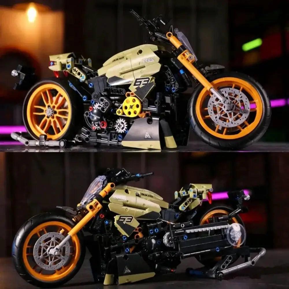  LEGO Compatible Motorcycle Building Blocks Kit For Fans -  ToylandEU™