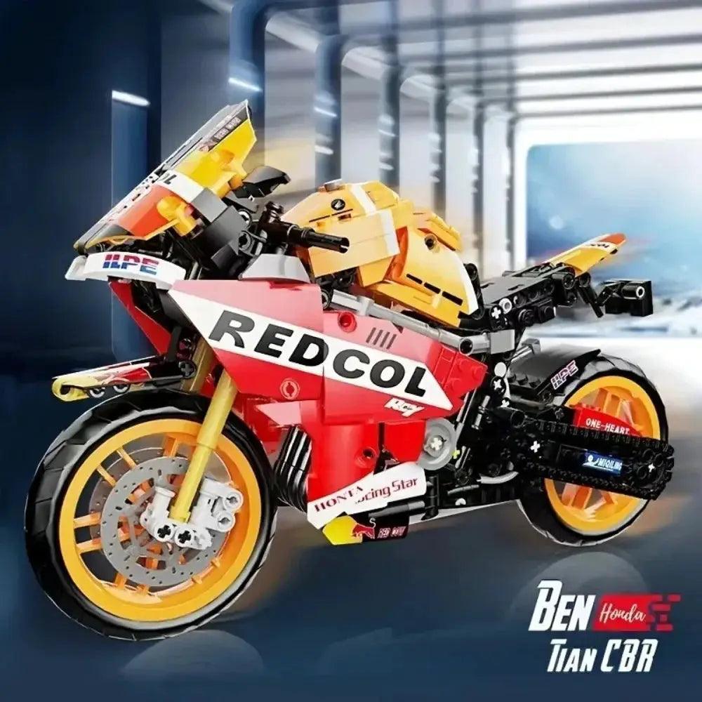  LEGO Compatible Motorcycle Building Blocks Kit For Fans -  ToylandEU™