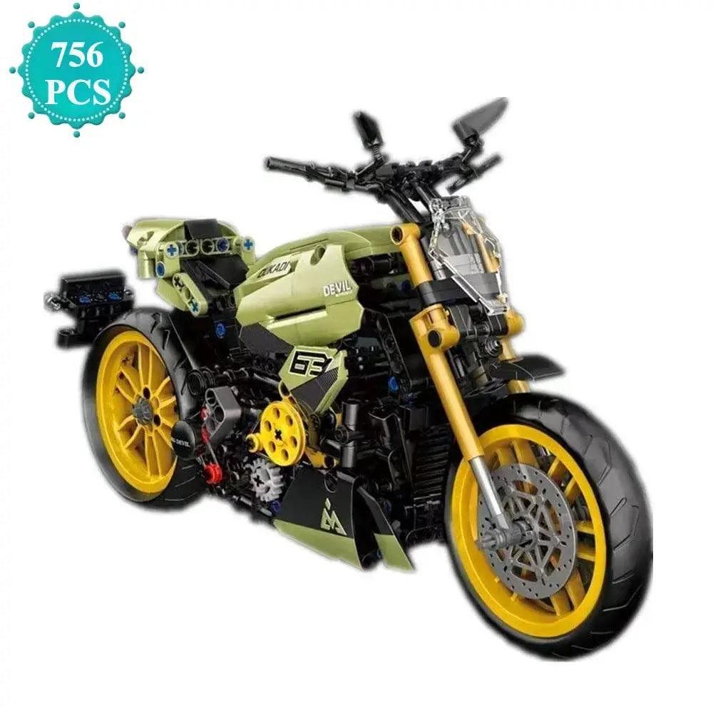  LEGO Compatible Motorcycle Building Blocks Kit For Fans -  ToylandEU™