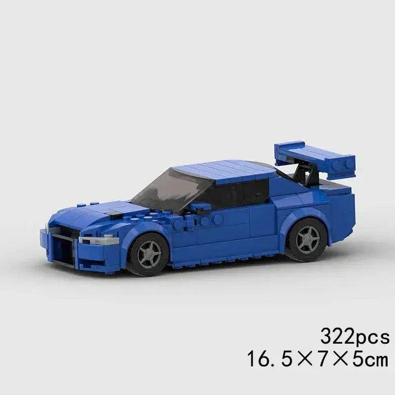  LEGO Compatible Race Car Building Blocks Set Kids Safe -  ToylandEU™