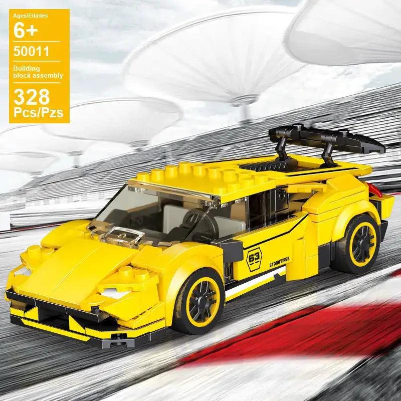  LEGO Compatible Racing Car Building Blocks Learning Toy -  ToylandEU™