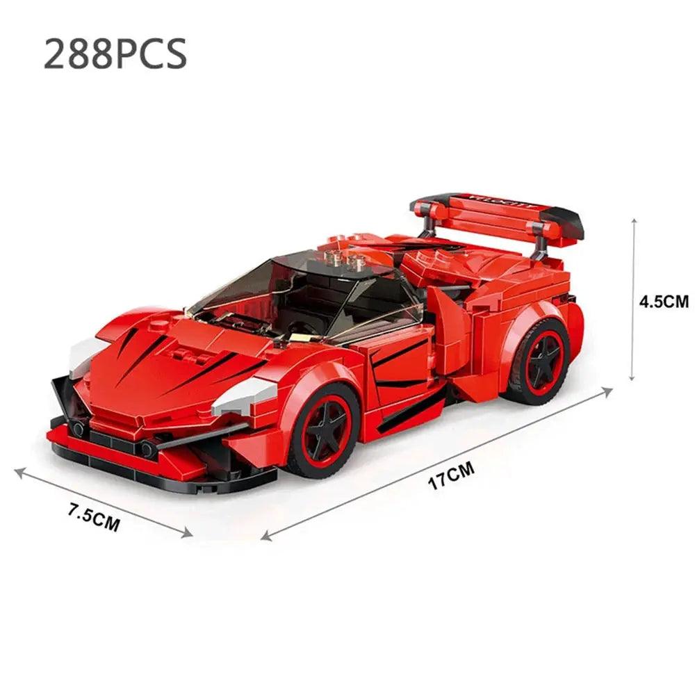  LEGO Compatible Racing Car Building Blocks Learning Toy -  ToylandEU™