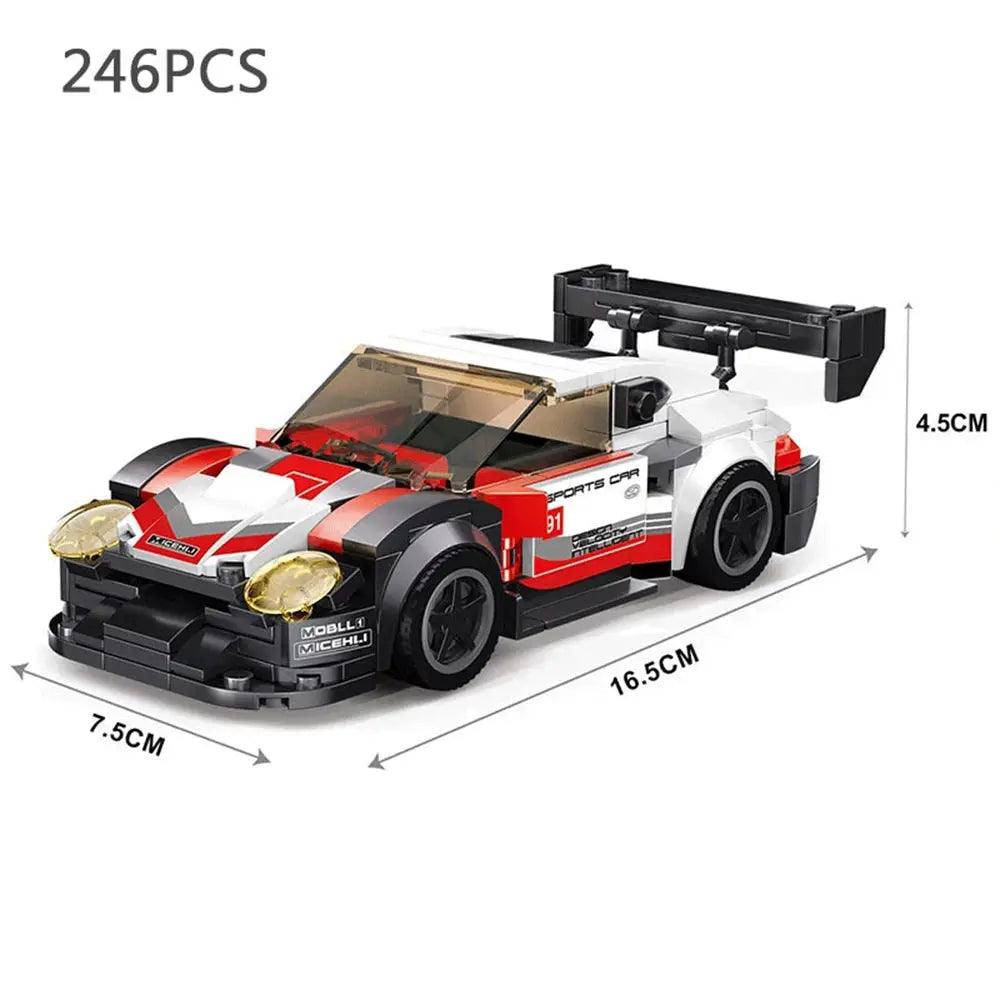  LEGO Compatible Racing Car Building Blocks Learning Toy -  ToylandEU™