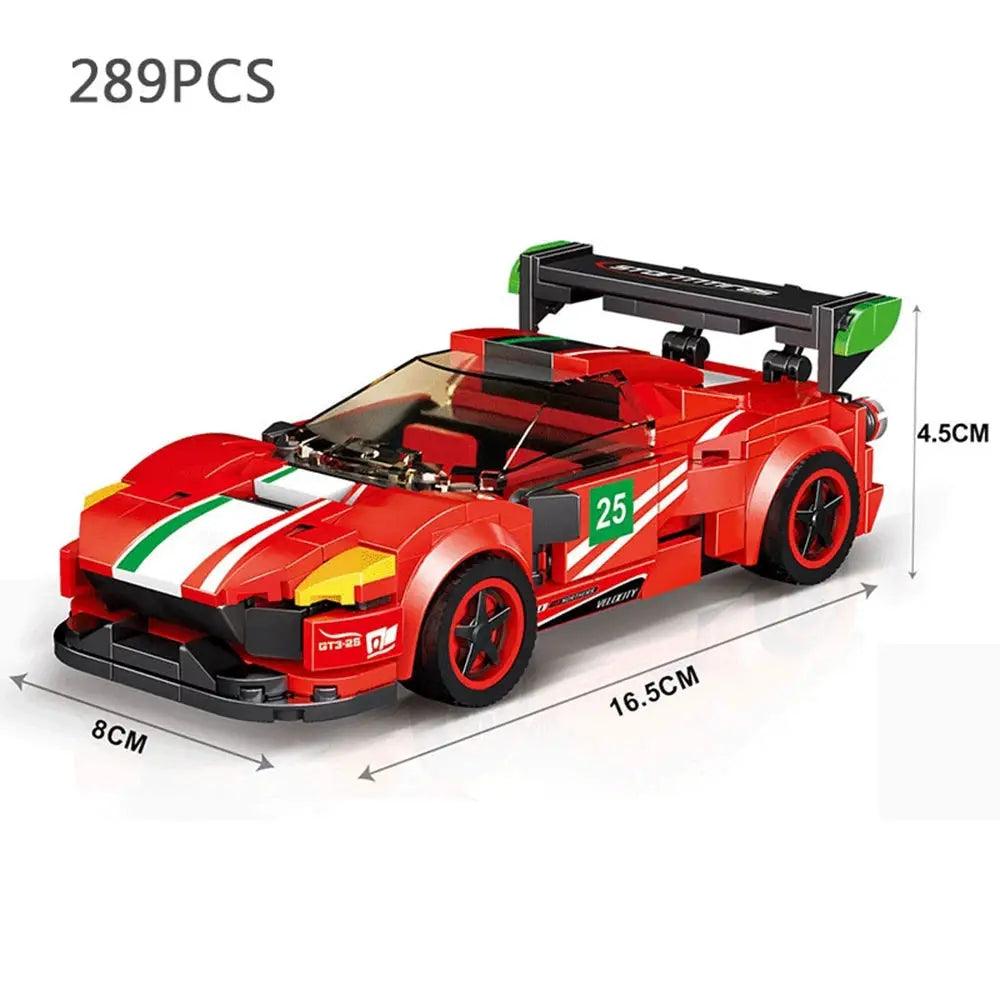  LEGO Compatible Racing Car Building Blocks Learning Toy -  ToylandEU™
