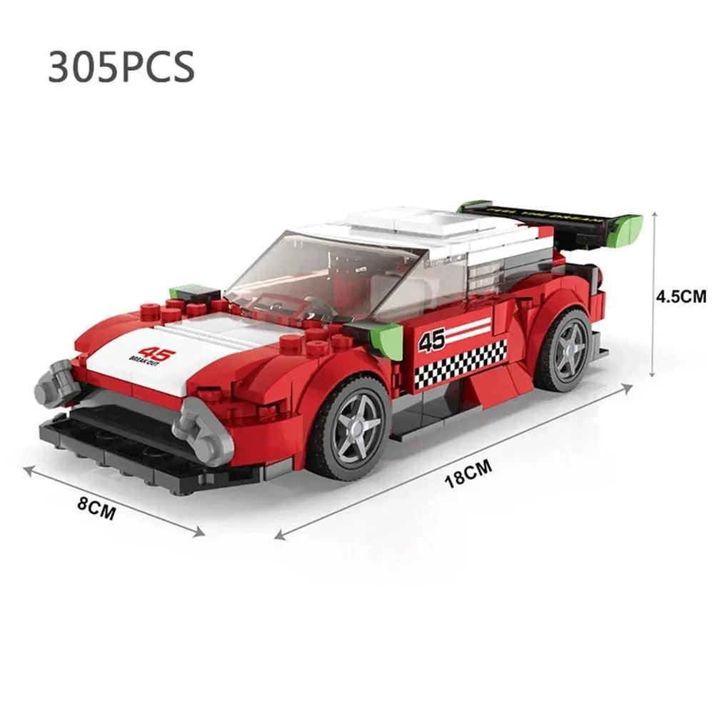  LEGO Compatible Racing Car Building Blocks Learning Toy -  ToylandEU™
