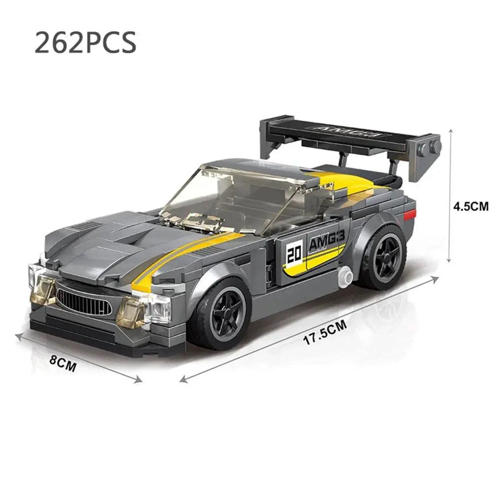  LEGO Compatible Racing Car Building Blocks Learning Toy -  ToylandEU™