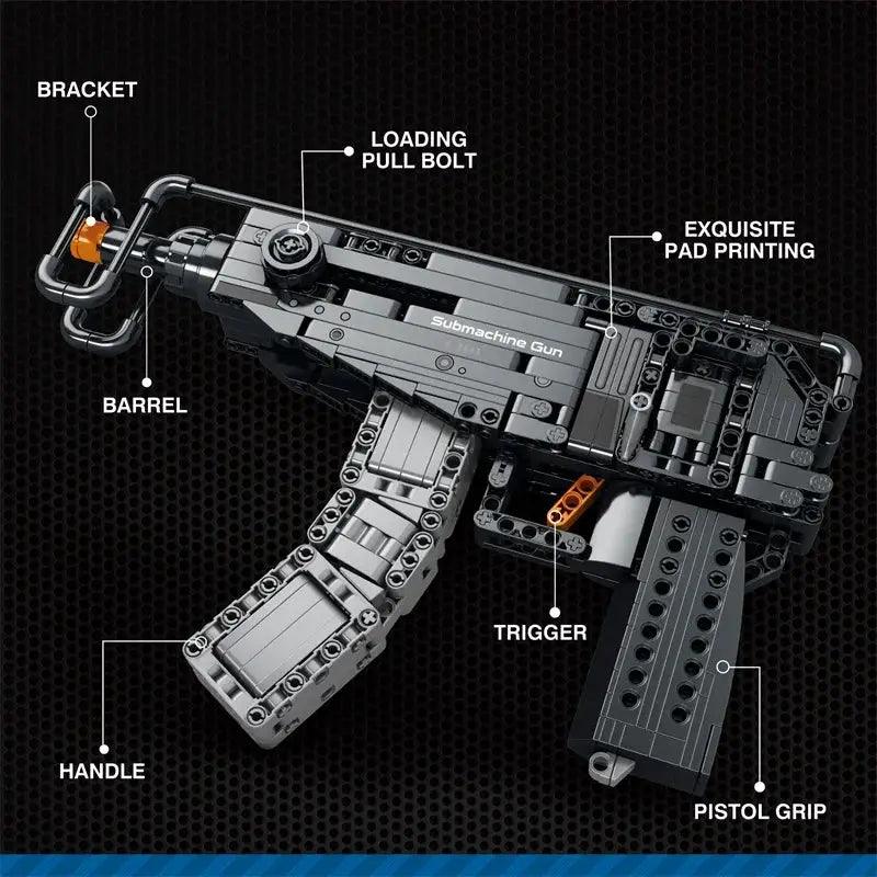  LEGO Compatible Scorpion Pistol Building Blocks Set MOC -  ToylandEU™