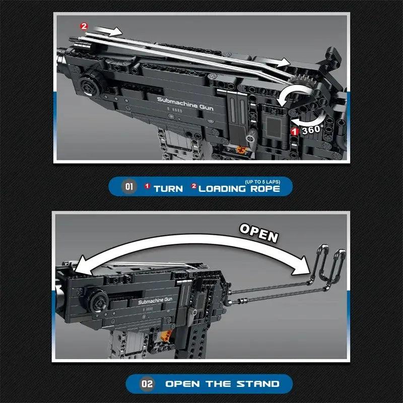 LEGO Compatible Scorpion Pistol Building Blocks Set MOC -  ToylandEU™