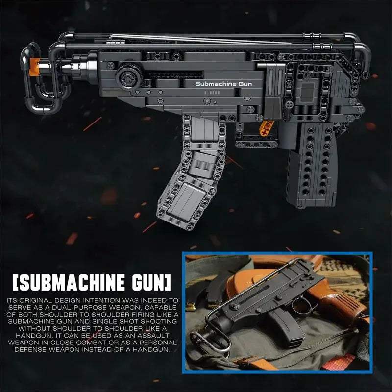  LEGO Compatible Scorpion Pistol Building Blocks Set MOC -  ToylandEU™