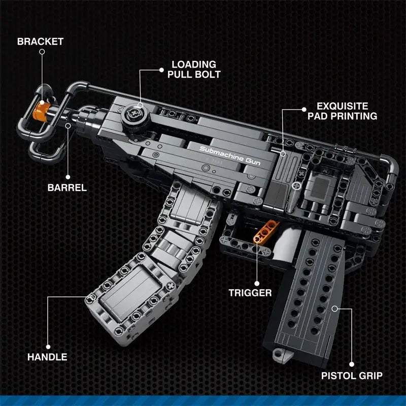  LEGO Compatible Scorpion Pistol Building Blocks Set MOC -  ToylandEU™