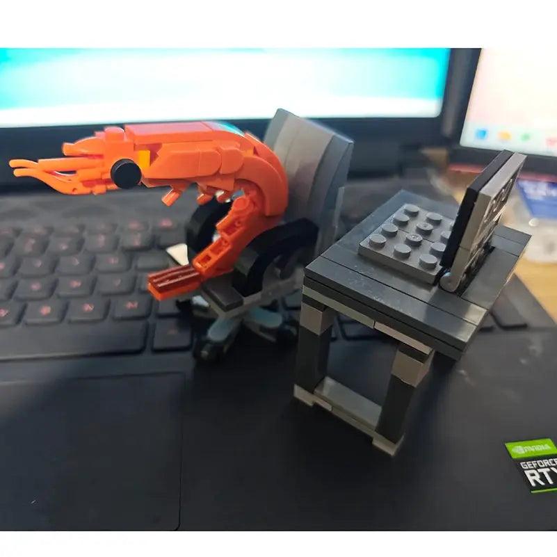  LEGO Compatible Shrimp Building Block Kit With Puzzle -  ToylandEU™