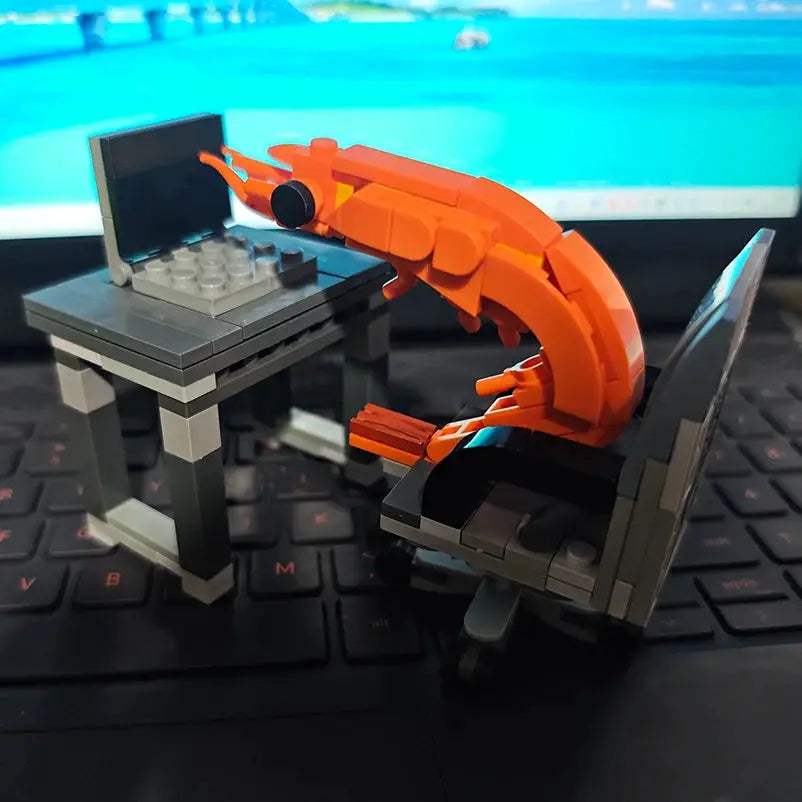  LEGO Compatible Shrimp Building Block Kit With Puzzle -  ToylandEU™